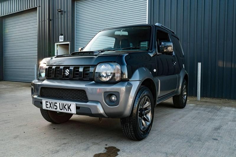 Used Suzuki Jimny SZ4 85 HP (62 kW) 2015 Black and grey SUV