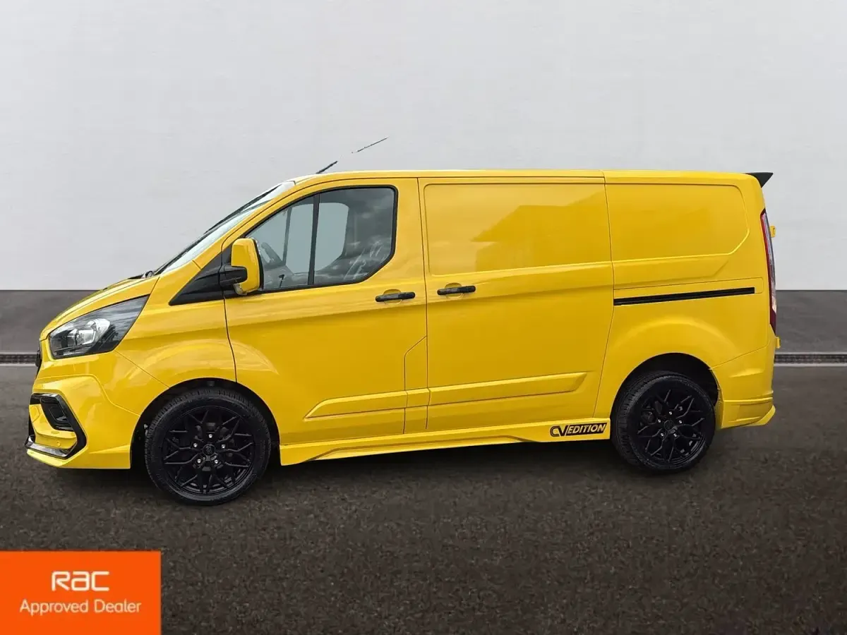 Used Ford Transit Custom 2022 Yellow Van