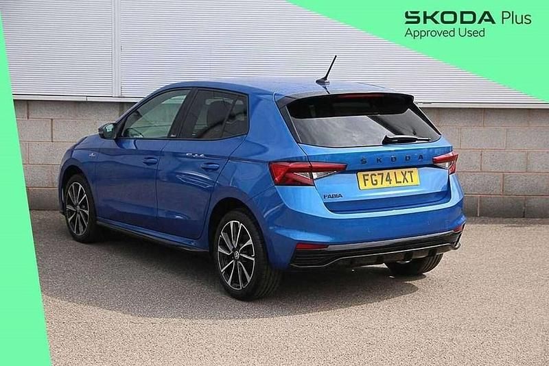 Used Skoda Fabia Monte Carlo 113 HP (83 kW) 2024 Race blue metallic Hatchback