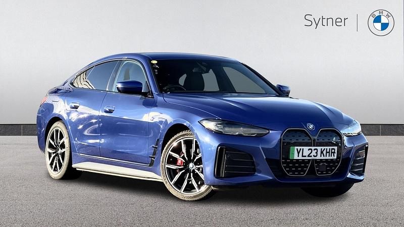 Used BMW i4 M Sport 246 kW (335 HP) 2023 Blue Sedan