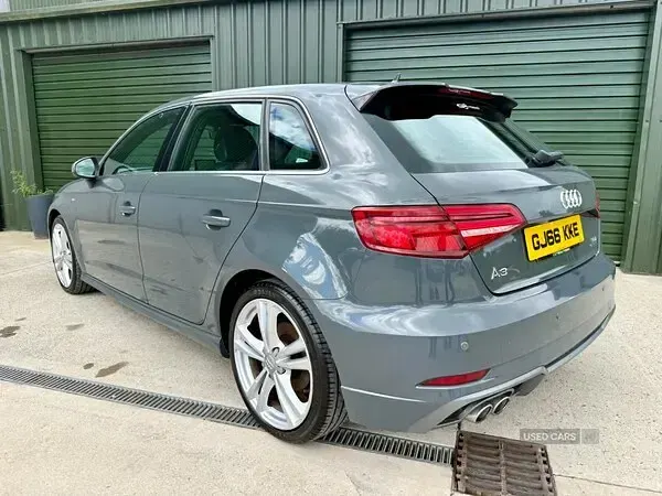 Used Audi A3 S-Line 150 HP (110 kW) 2016 Grey Hatchback