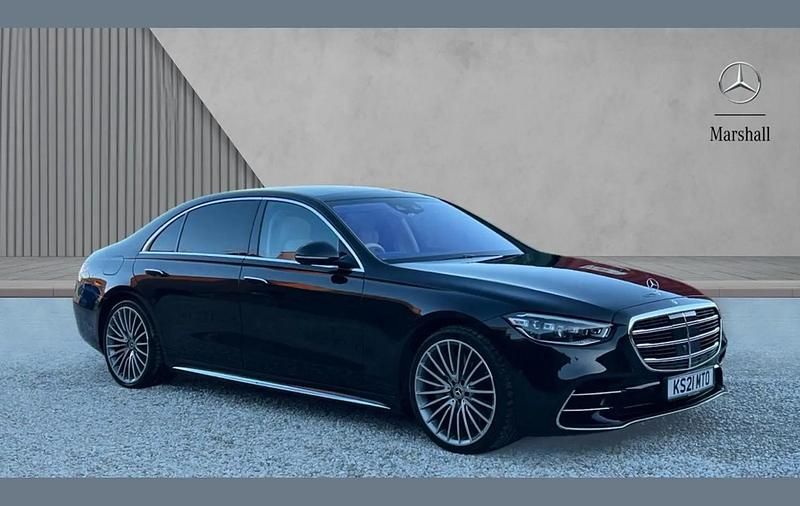 Black Used 2021 Mercedes S500L AMG line Sedan | £69,980 - Image 1/4