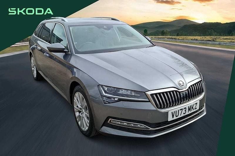 Used Skoda Superb SE L 150 HP (110 kW) 2023 Grey Estate