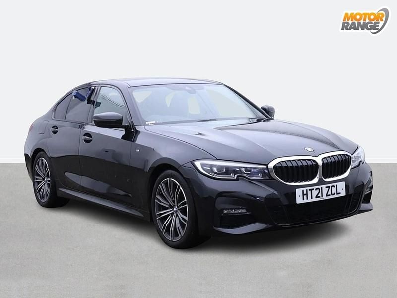 Black Used 2021 BMW 320 M Sport Sedan | £21,695 (Fair price) - Image 1/4