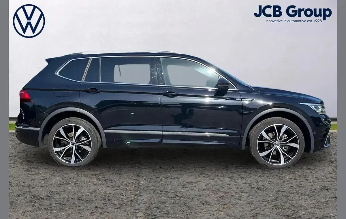 Used VW Tiguan Allspace R-line 150 HP (110 kW) 2025 Black SUV