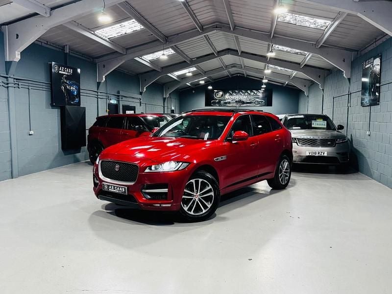 Used Jaguar F-Pace R-Sport 2017 Red SUV