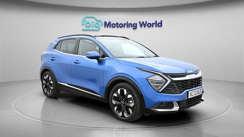 Used Kia Sportage 261 HP (191 kW) 2023 Blue SUV