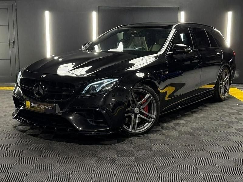 Used Mercedes E63S AMG 2019 Black Estate
