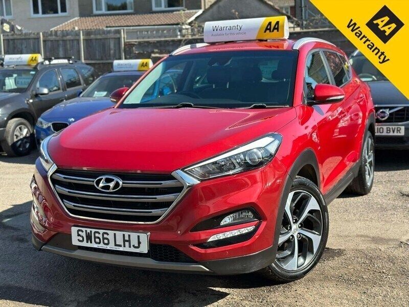 Red Used 2016 Hyundai Tucson Premium SUV | £9,995 (Fair price) - Image 1/3