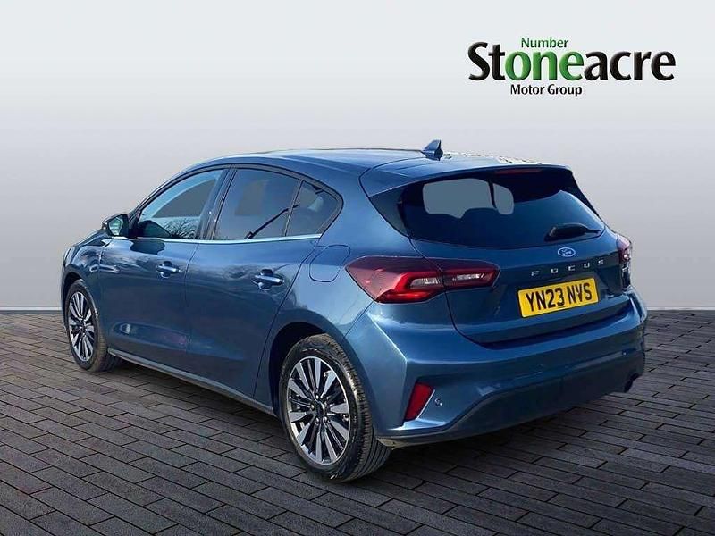 Used Ford Focus Titanium X 125 HP (91 kW) 2023 Blue Hatchback