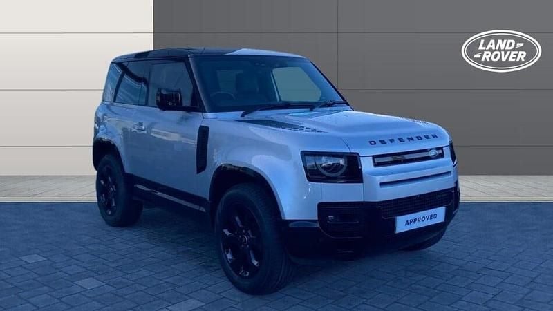Silver Used 2022 Land Rover Defender HSE Dynamic SUV | £47,615 (Super price) - Image 1/3