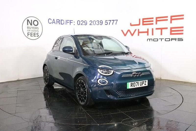 Used Fiat 500e La Prima 86 kW (118 HP) 2021 Green Hatchback