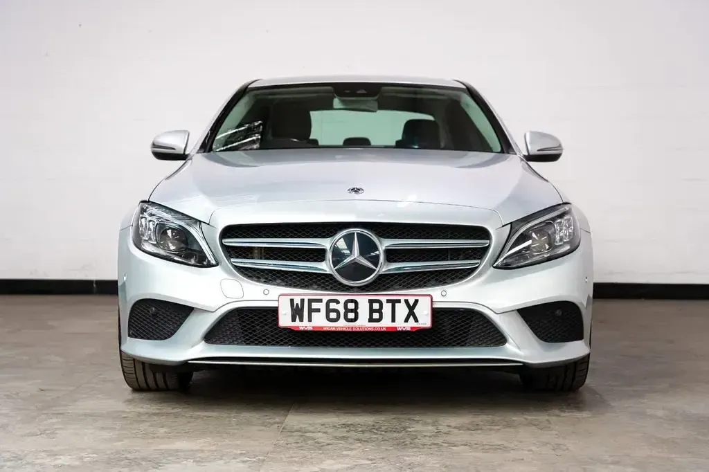 Used Mercedes C200 Premium 2018 Silver Sedan
