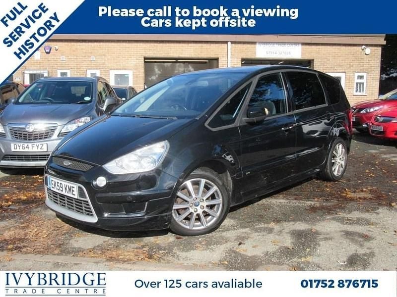 Black Used 2009 Ford S-MAX Titanium MPV | £3,495 - Image 1/2
