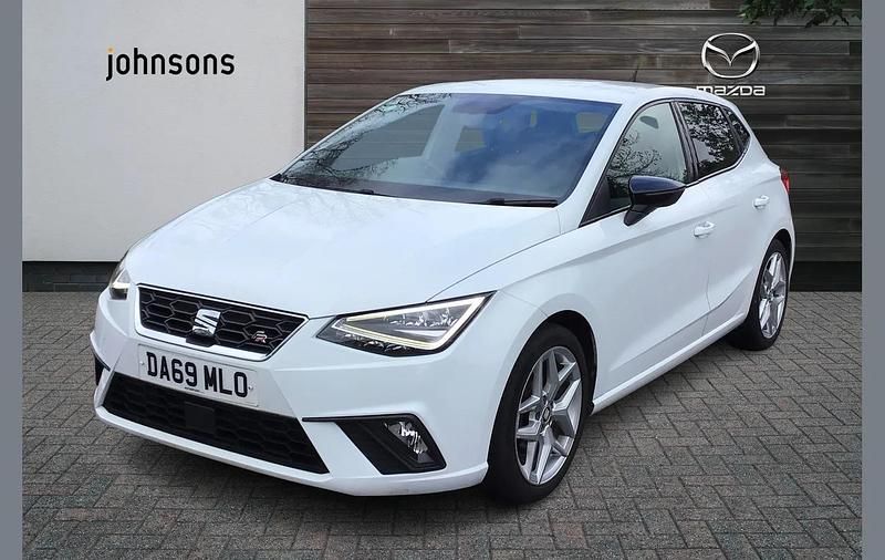 Used Seat Ibiza FR 79 HP (58 kW) 2019 White Hatchback