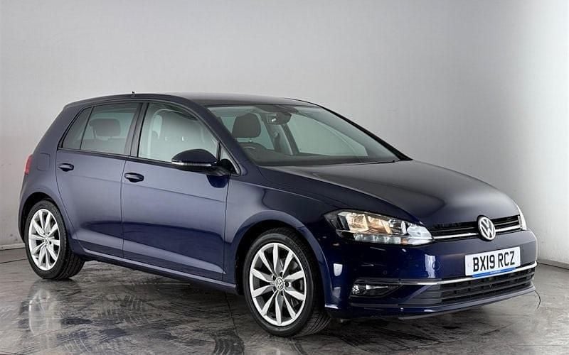 Used VW Golf VII GT 116 HP (85 kW) 2019 Blue Hatchback