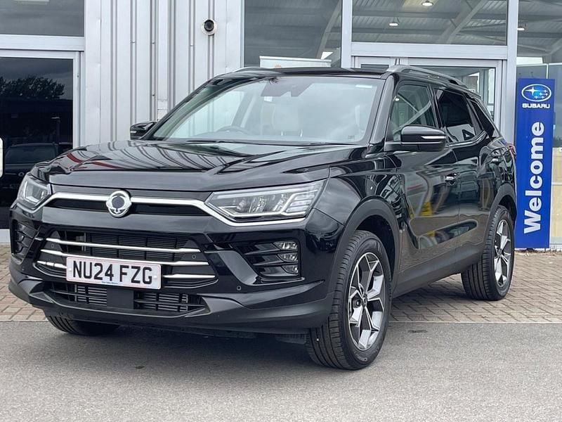 Black Used 2024 Ssangyong Korando Estate | £20,799 (Expensive) - Image 1/4