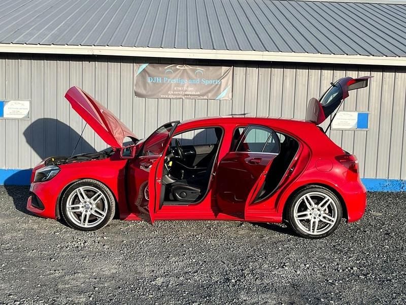 Used Mercedes A180 AMG Line Premium 2016 Red Hatchback