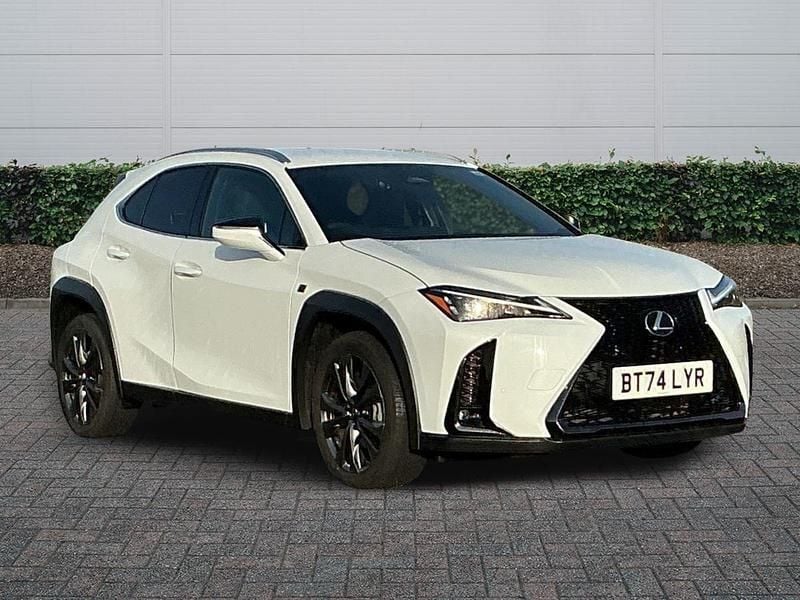 White Used 2025 Lexus UX 300h Sport Design Packet SUV | £28,990 (Good price) - Image 1/4