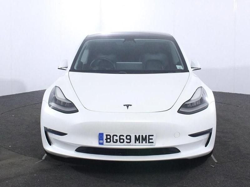 Used Tesla Model 3 Long Range AWD 366 kW (498 HP) 2019 White Sedan