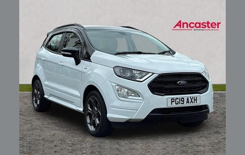 Used Ford Ecosport ST-Line 125 HP (91 kW) 2019 White SUV