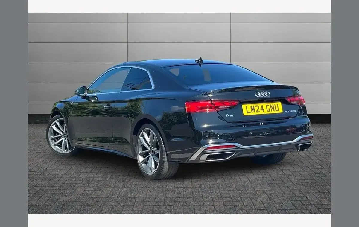 Used Audi A5 S-Line 204 HP (150 kW) 2024 Black Coupe