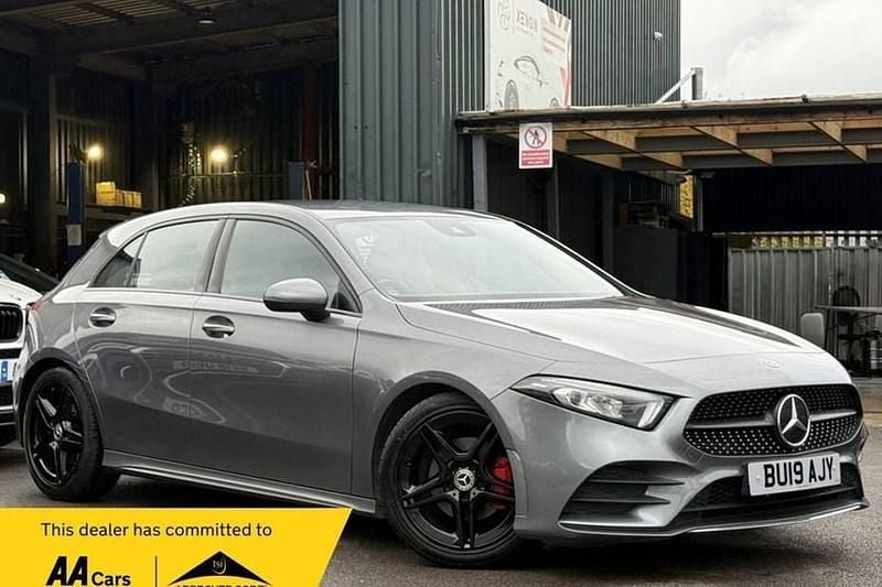 Grey Used 2019 Mercedes A200 AMG line Hatchback | £13,790 (Good price) - Image 1/1