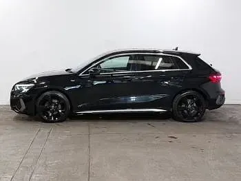 Used Audi A3 S-Line 110 HP (80 kW) 2023 Black Sedan