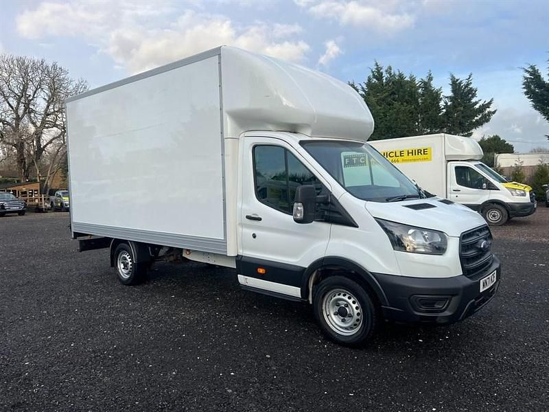 Used Ford Transit 130 HP (95 kW) 2021 White Cabriolet