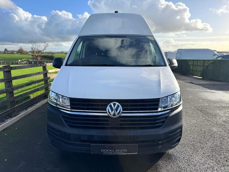 Begagnad VW Transporter Startline 2024 Vit Van