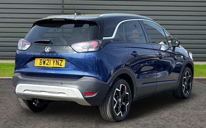 Used Vauxhall Crossland SRi 83 HP (61 kW) 2021 Blue SUV