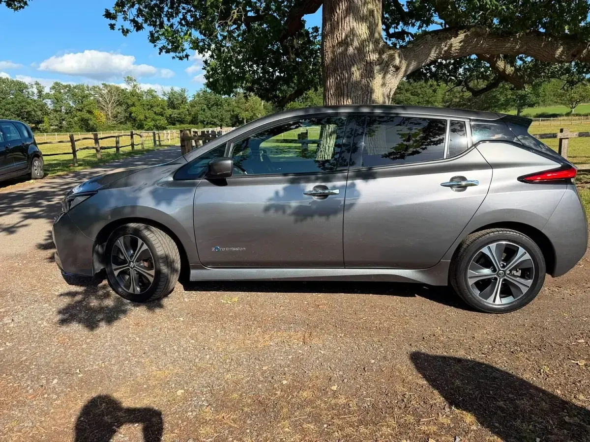 Used Nissan Leaf 61 kW (84 HP) 2020 Grey Hatchback