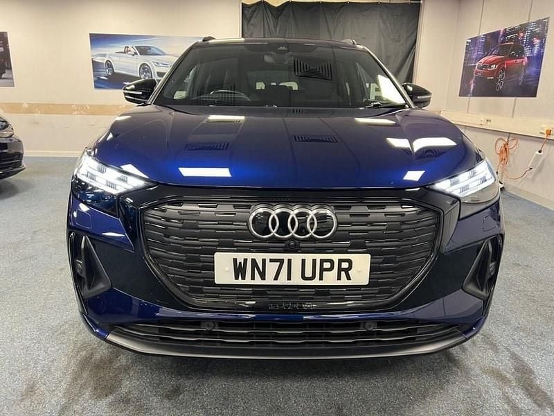 Used Audi Q4 e-tron Advanced 125 kW (170 HP) 2021 Blue SUV