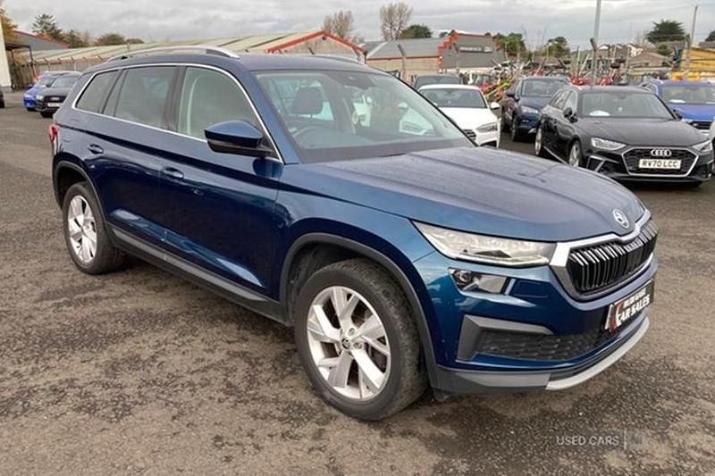 Used Skoda Kodiaq SE L 2022 Blue SUV