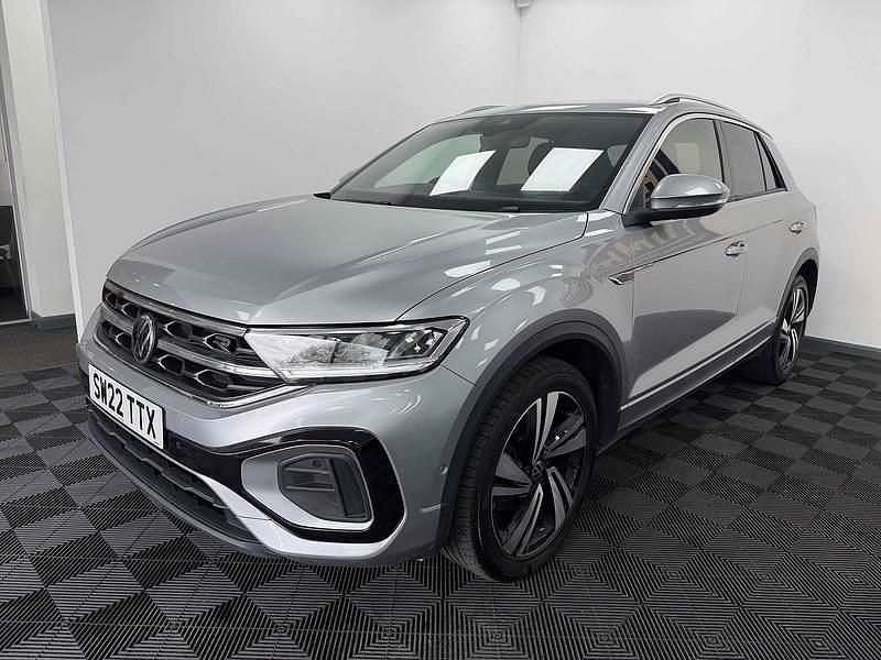 Usado VW T-Roc R-line 150 HP (110 kW) 2022 Prateado SUV