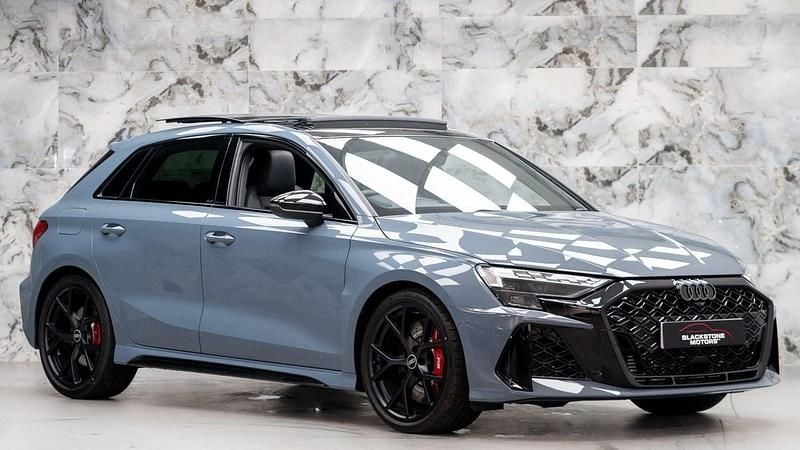 Grey Used 2025 Audi RS3 Hatchback | £56,989 (Good price) - Image 1/4