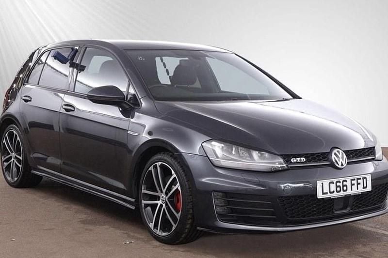 Used VW Golf VII GTD 184 HP (135 kW) 2016 Grey Hatchback