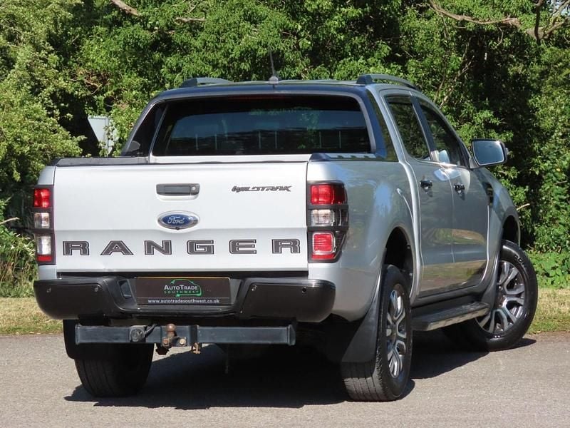 Begagnad Ford Ranger Wildtrack 2019 Silver Pickup