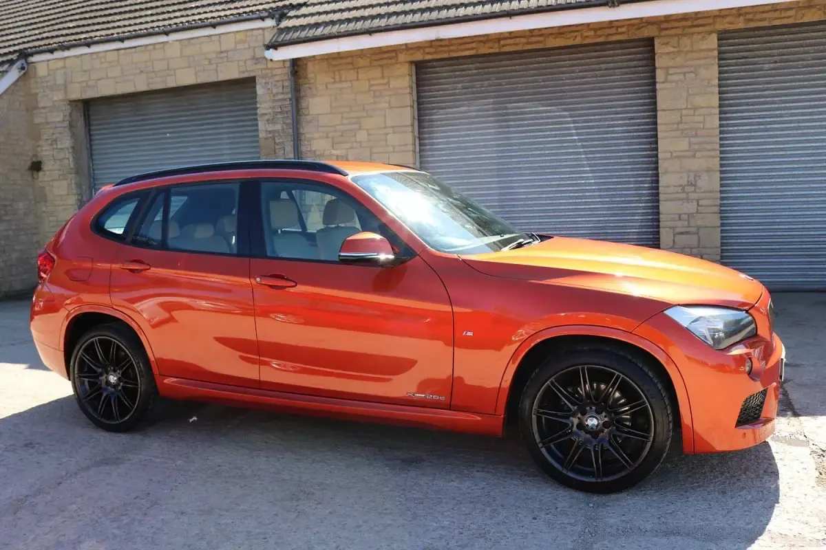 Used BMW X1 M Sport 2013 Orange SUV