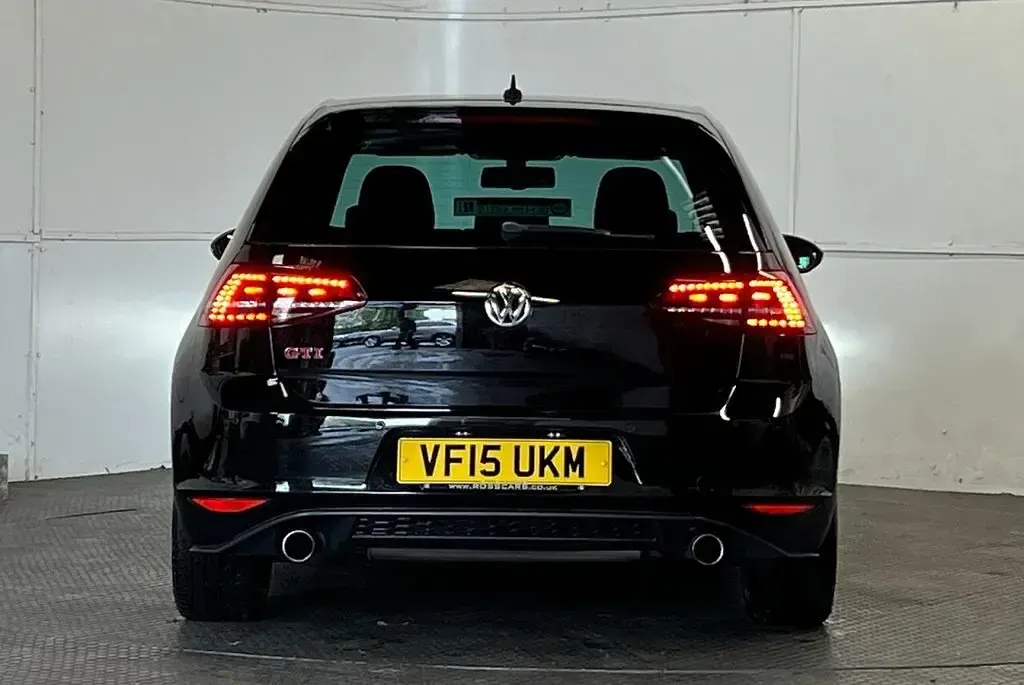 Used VW Golf VII GTI 2015 Black Hatchback