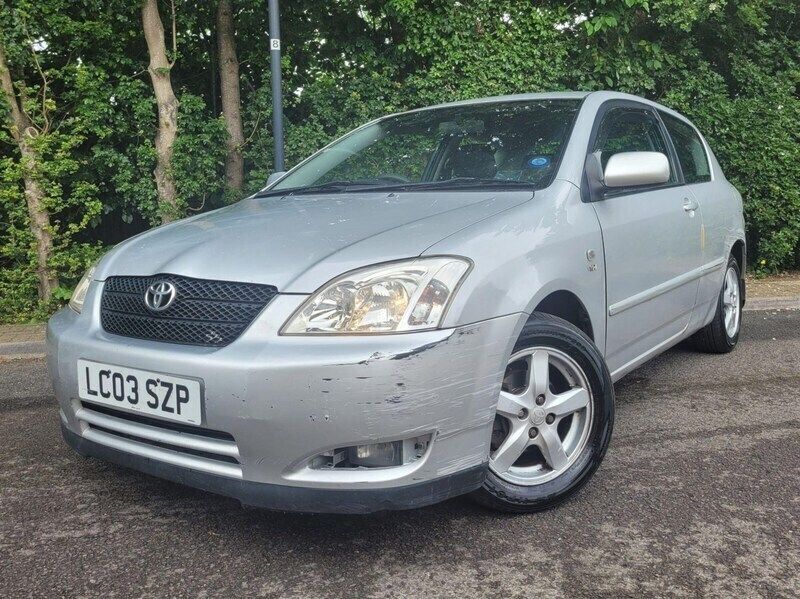 Silver Used 2003 Toyota Corolla T3 Hatchback | £1,499 - Image 1/4