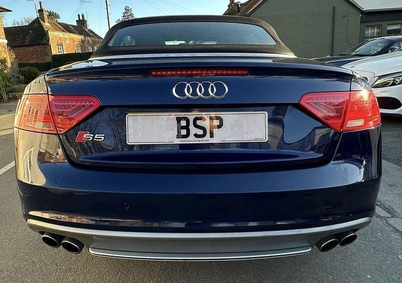 Used Audi S5 Cabriolet Design 333 HP (244 kW) 2013 Blue Cabriolet