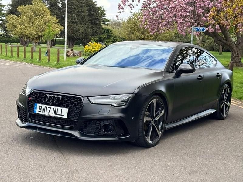 Used Audi RS7 Sportback Performance 605 HP (444 kW) 2017 Black Hatchback