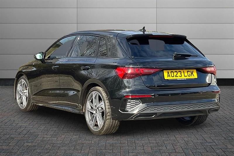 Used Audi A3 Comfort 150 HP (110 kW) 2023 Black Sedan