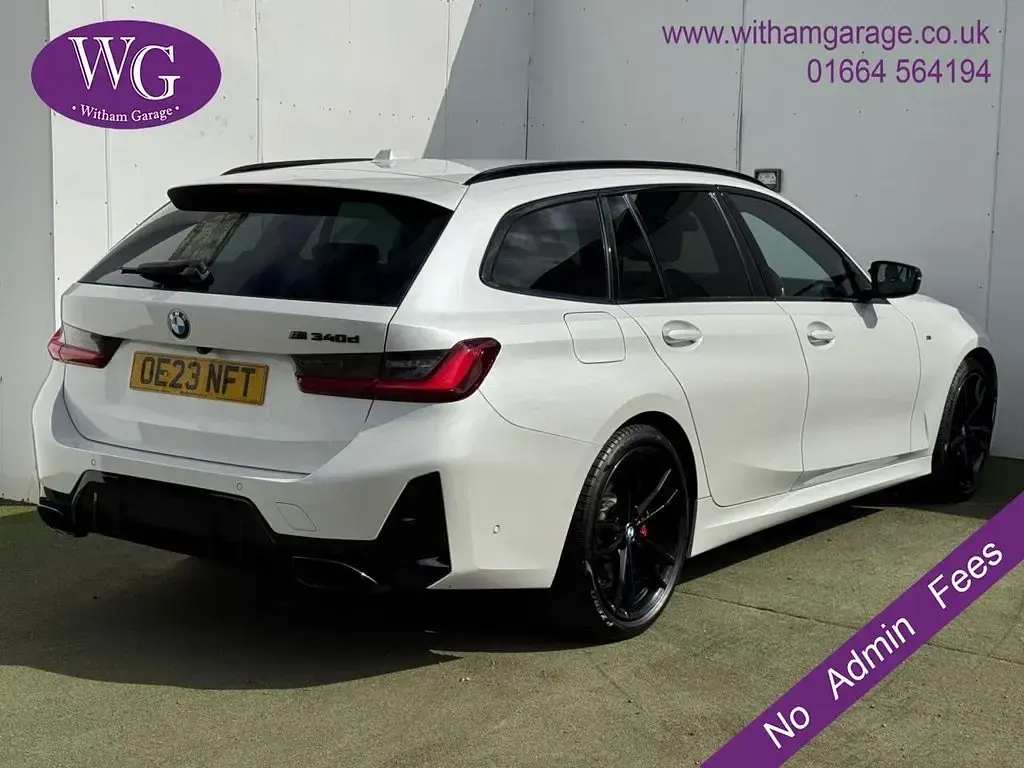 Used BMW M340 Comfort Edition 340 HP (250 kW) 2023 White Estate