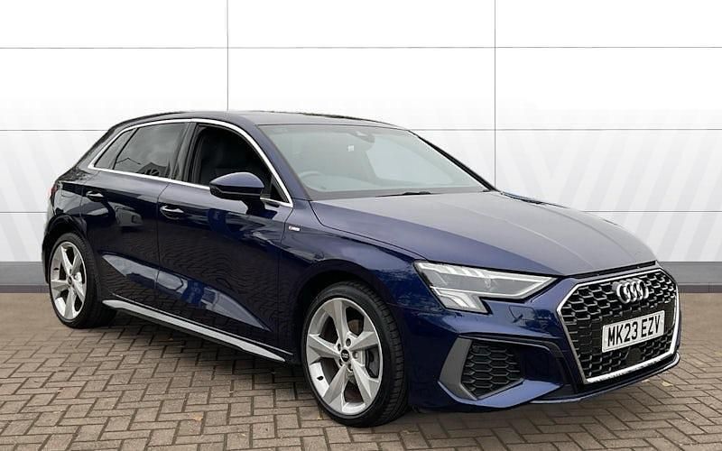 Used 2024 Audi A3 Sportback S-Line Hatchback | £19,929 (Good price) - Image 1/4