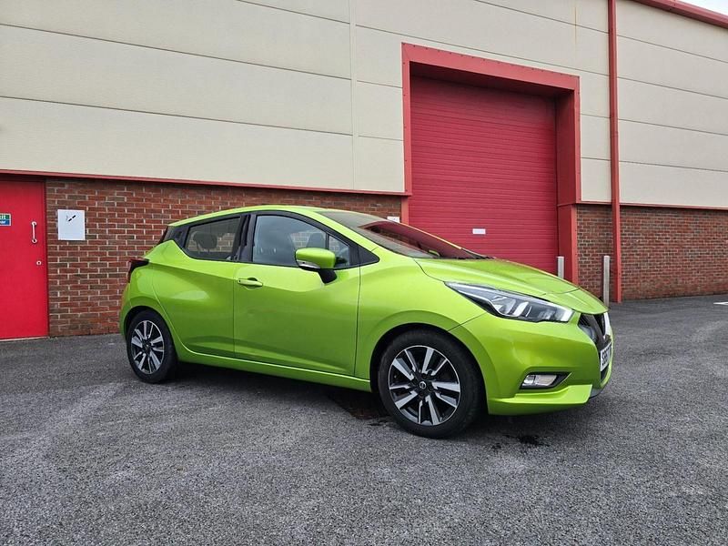 Green Used 2017 Nissan Micra Acenta Hatchback | £6,199 (Fair price) - Image 1/3