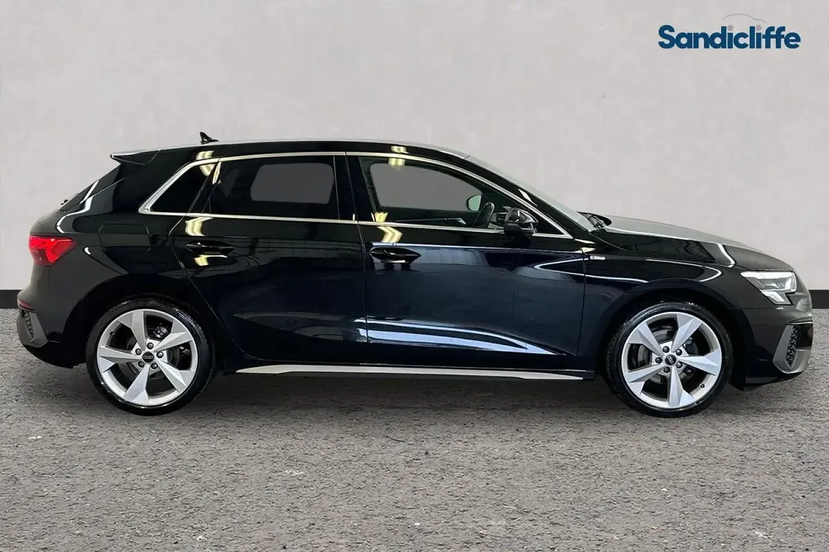 Used Audi A3 S-Line 110 HP (80 kW) 2024 Black Hatchback