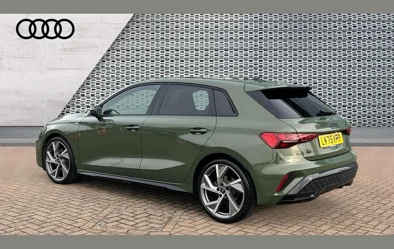 Used Audi A3 Black Edition 147 HP (108 kW) 2025 Green Hatchback