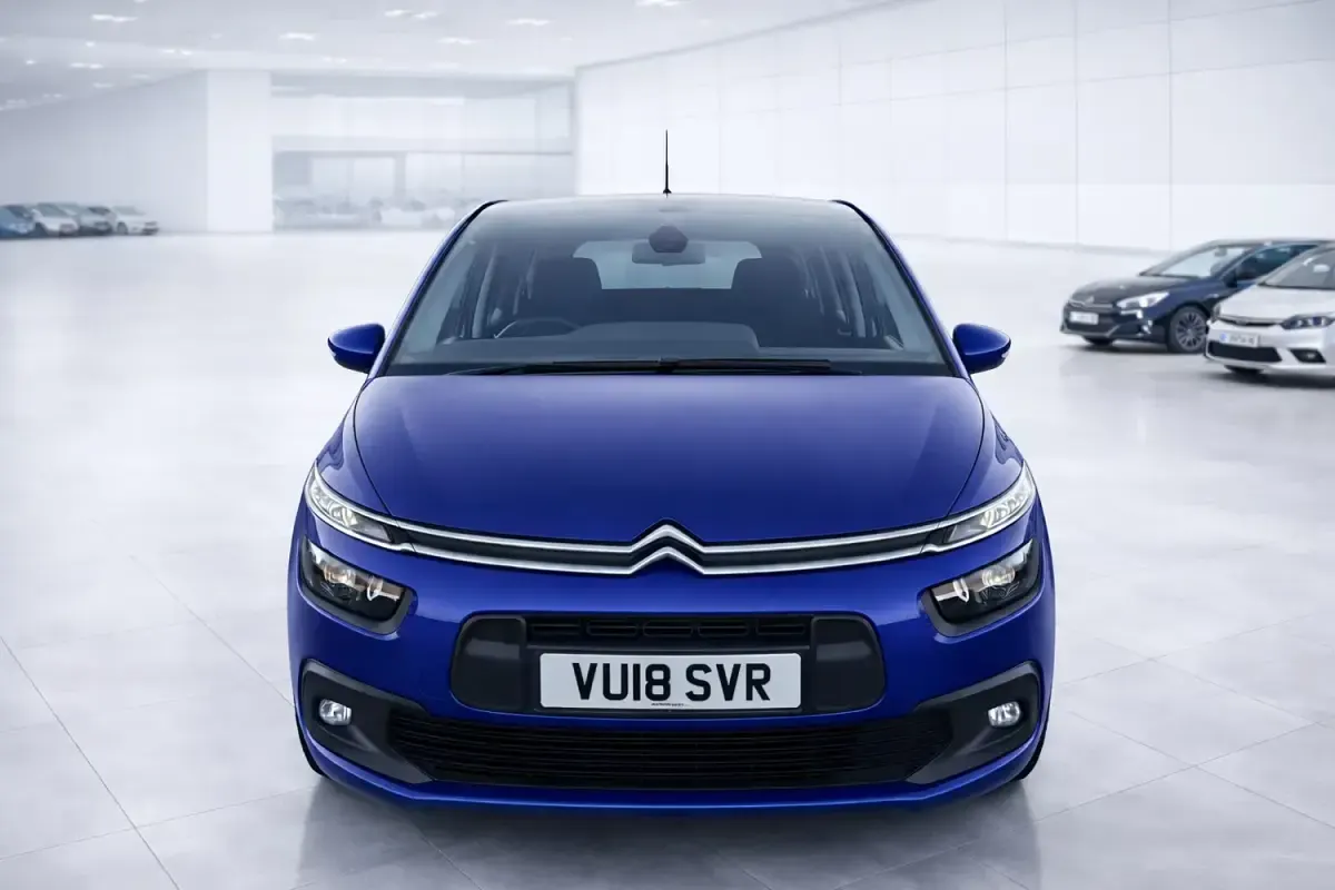Używany Citroën Grand C4 Picasso Touch 100 KM (73 kW) 2018 Niebieski Minivan